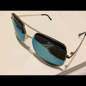 Blue Lens Sunglasses